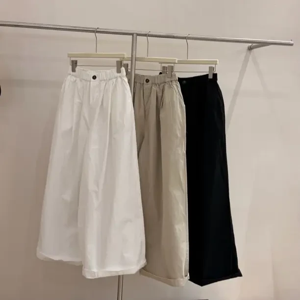 一粒沙海阔腿裤5637