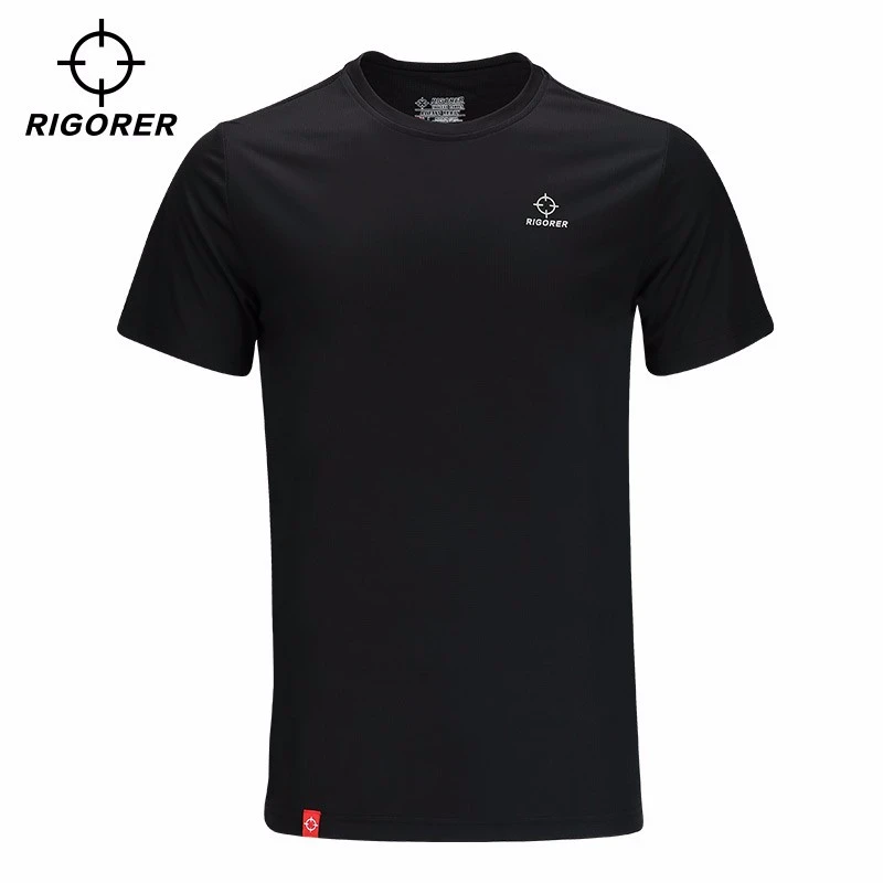 准者速干运动纯色T恤男夏季篮球训练跑步健身透气吸汗短袖投篮服