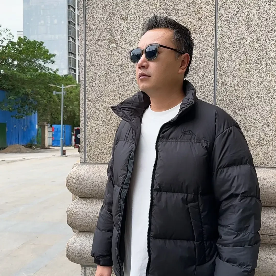 【老钱定制】钱小朵YR06保暖短款立领面包潮流纯色加厚时尚宽松秋冬