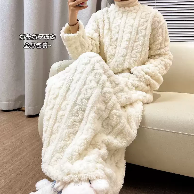 行走的被窝珊瑚绒可穿懒人小毯子浴袍秋冬季加厚居家服午睡毯MV