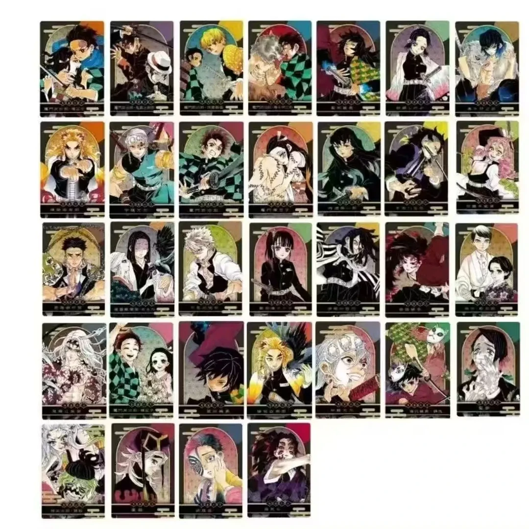 【背抽】鬼灭之刃限定原画闪卡系列潮玩盲盒动漫周边