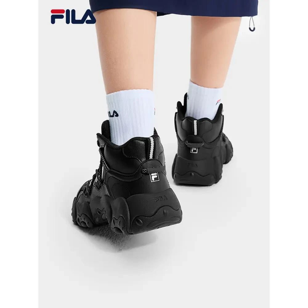 斐乐情侣款FLUID 6 MID运动鞋25春新款中帮猫爪6代F12M511115F