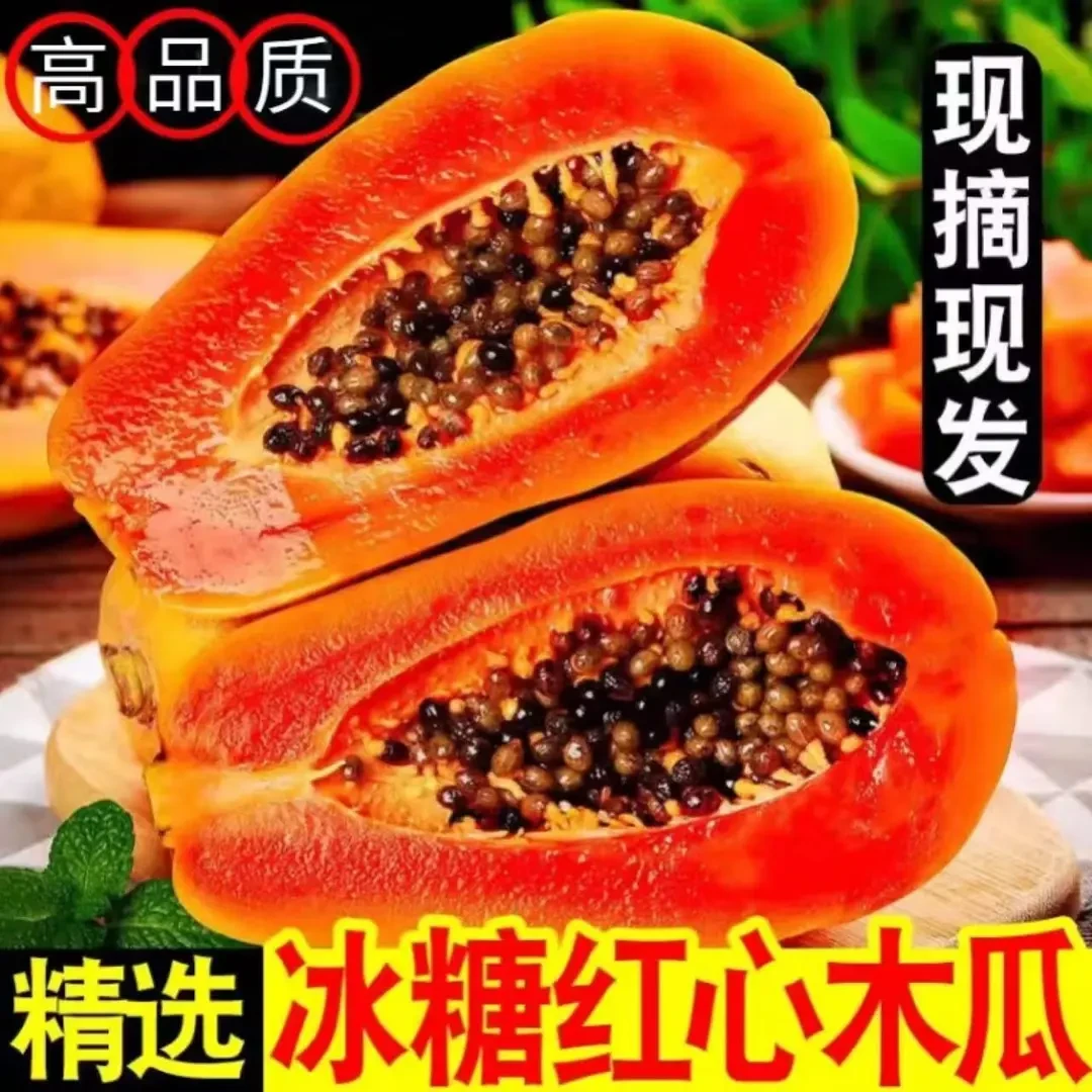 海南红心木瓜当季新鲜水果牛奶木瓜