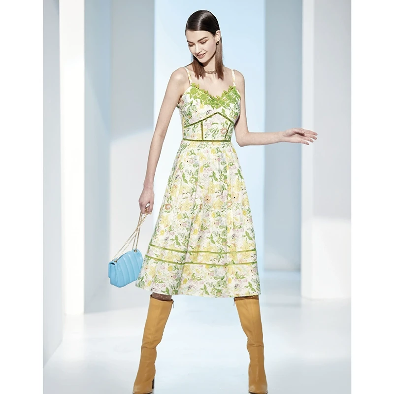 春夏新款洋气时尚连衣裙 赫6803P