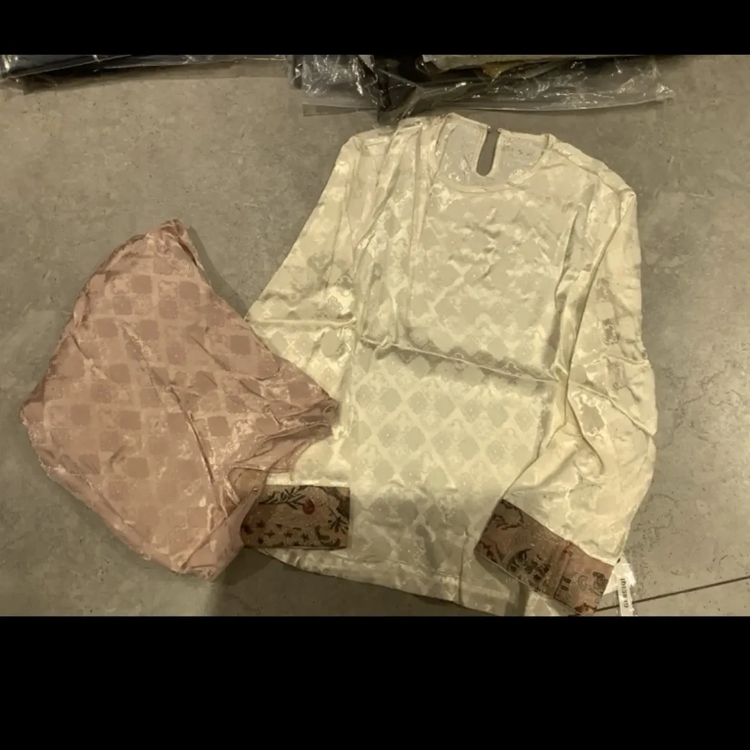 新中式国风提花刺绣女式春秋长袖上衣