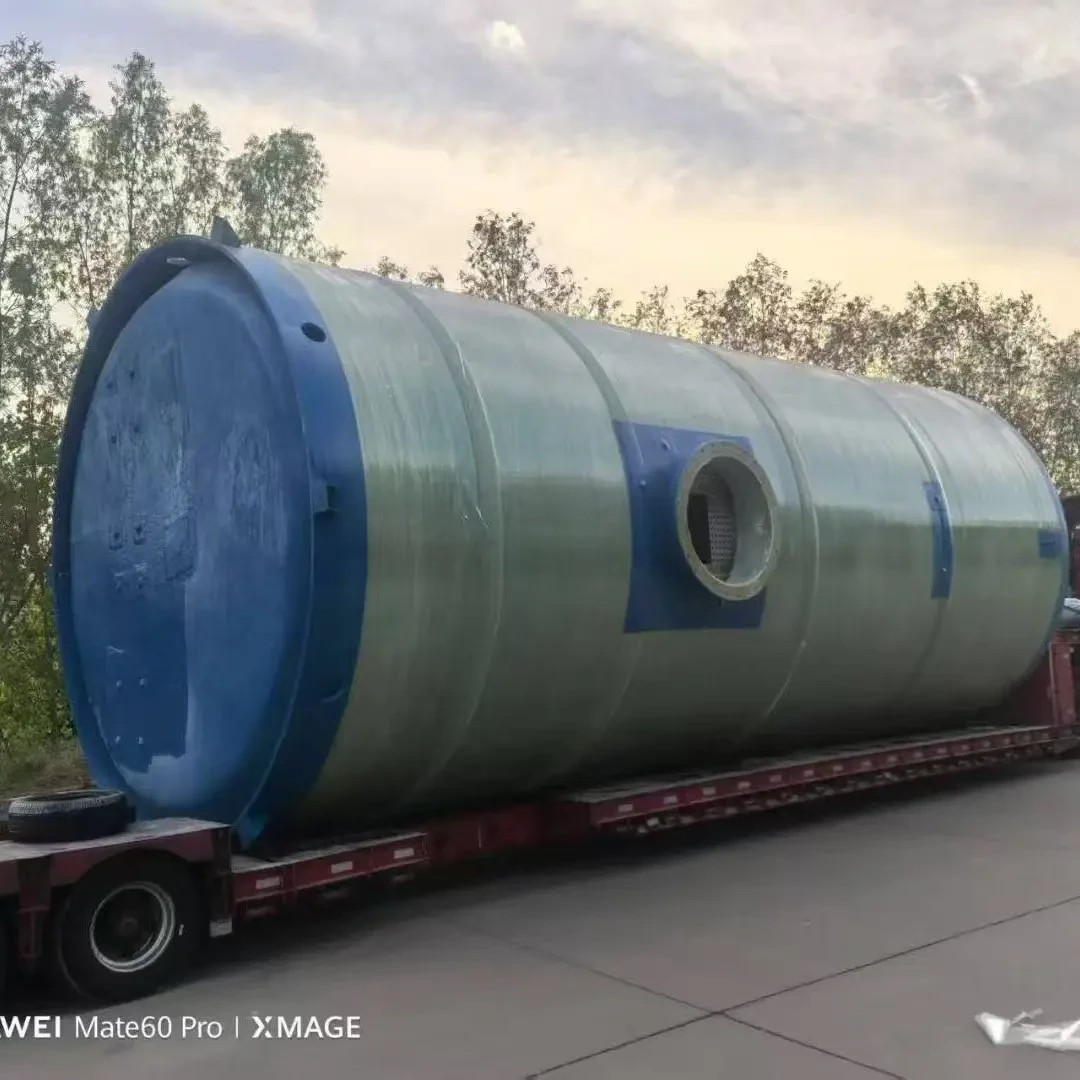 玻璃钢一体化预制泵站智能远程控制污水雨水处理提升设