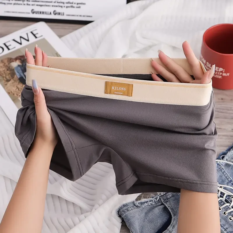 爆款潮流女士内裤平角内裤纯棉质中性les帅t运动舒适透气四角裤衩