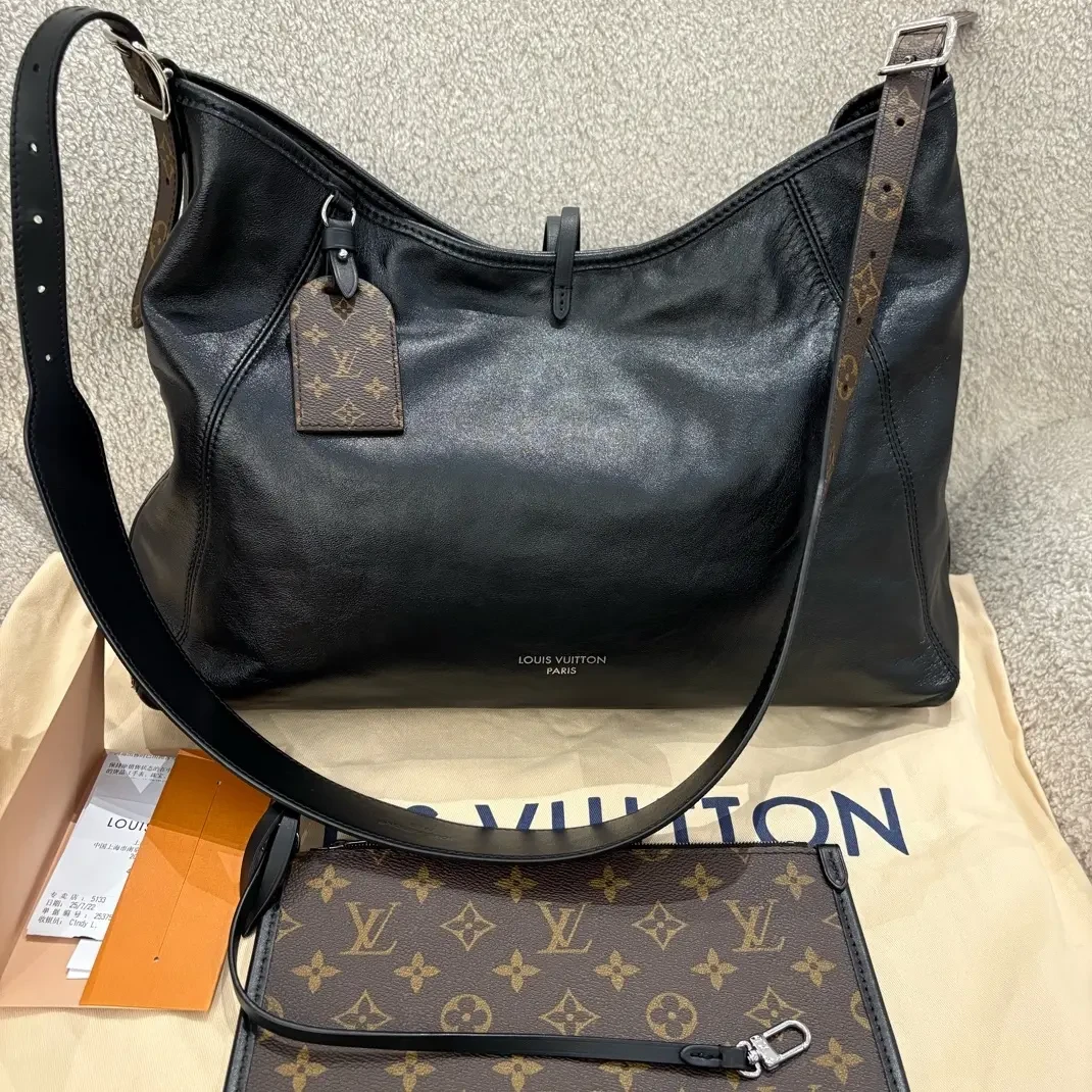 99新 LouisVuitton/路易威登 N1398 路易威登Carryall黑武士中号