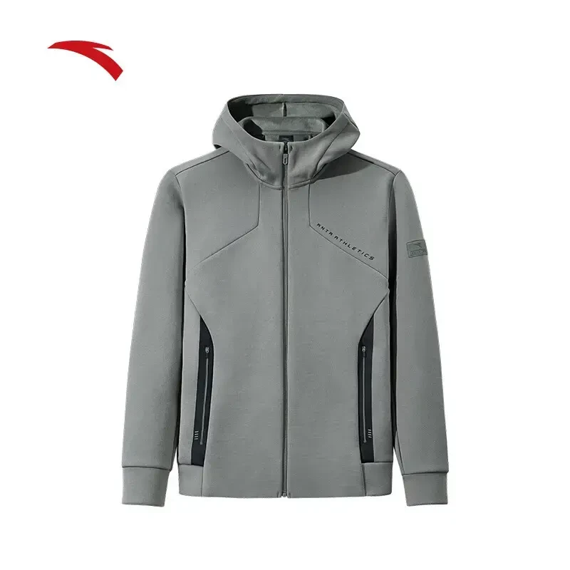 ANTA/安踏运动外套春秋新款跑步连帽运动服防风上衣152447723N