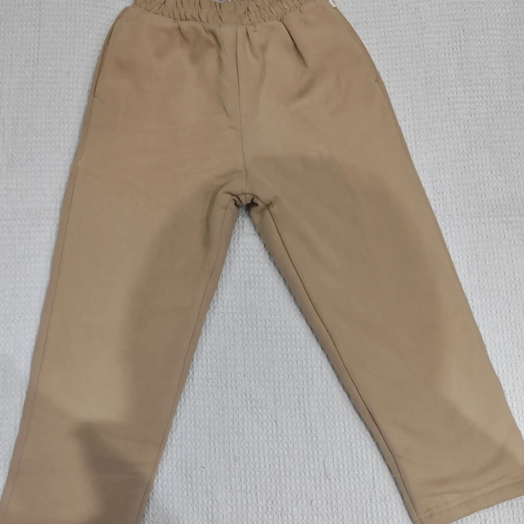 男女童校棉裤卡其色校裤棉裤解放路小学校服棉裤