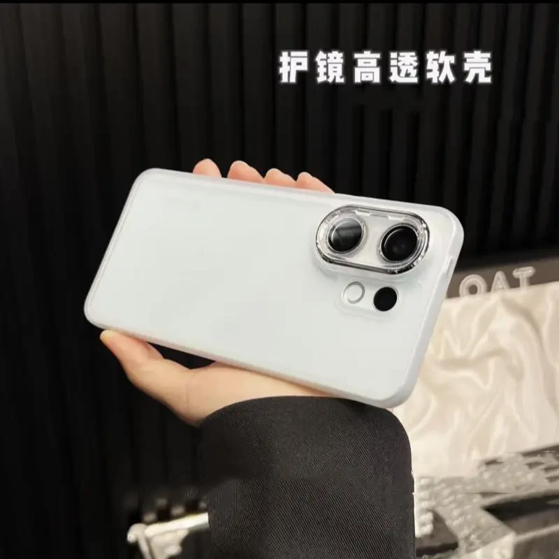 适用vivos30promini手机壳透明软硅胶壳自带镜头膜s30软壳高级感