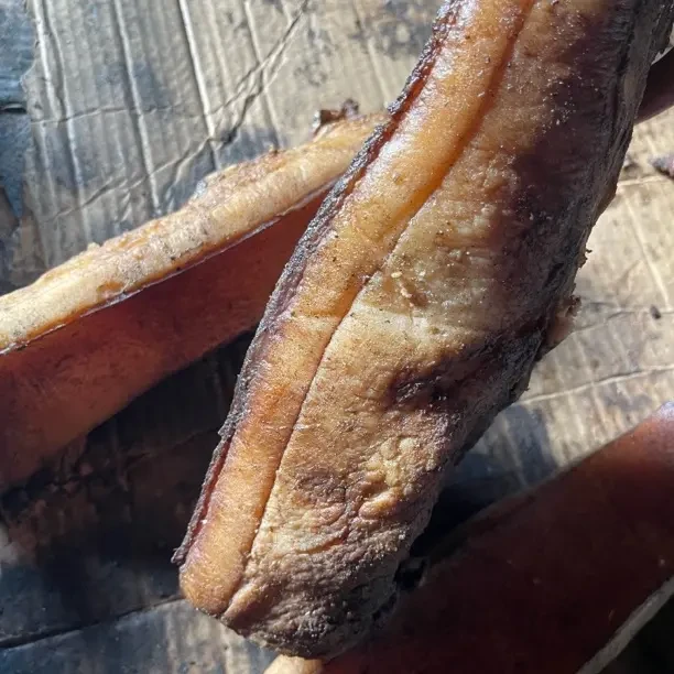 农家腊肥肉，纯肥肉