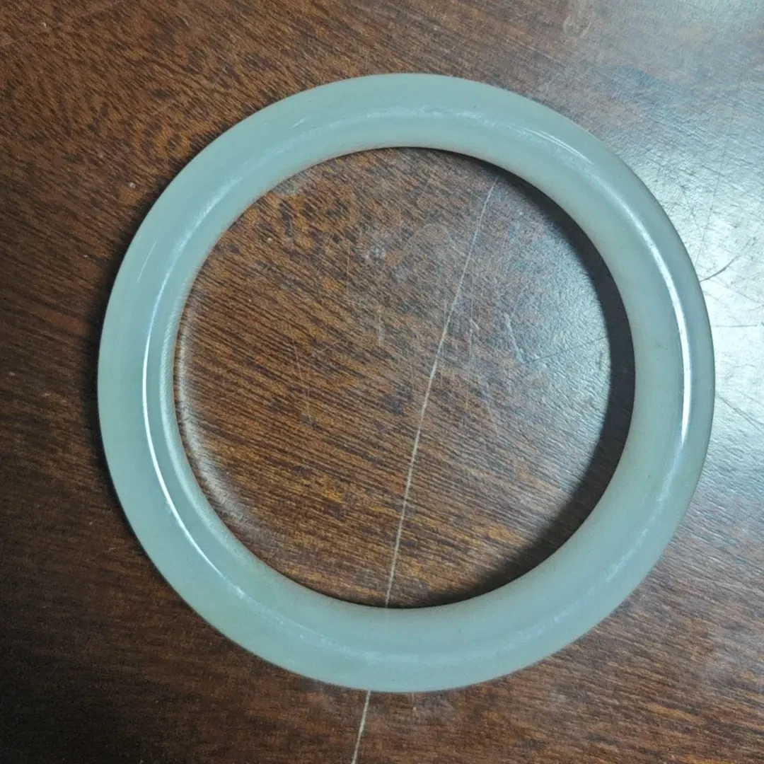 圈口59-60mm白色女妈妈饰品测量白精美