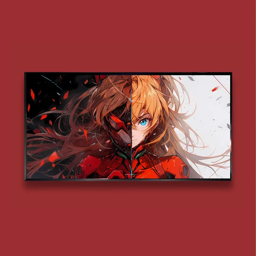 《明日香》横版明日香动漫装饰画卡通壁画P款 40*80