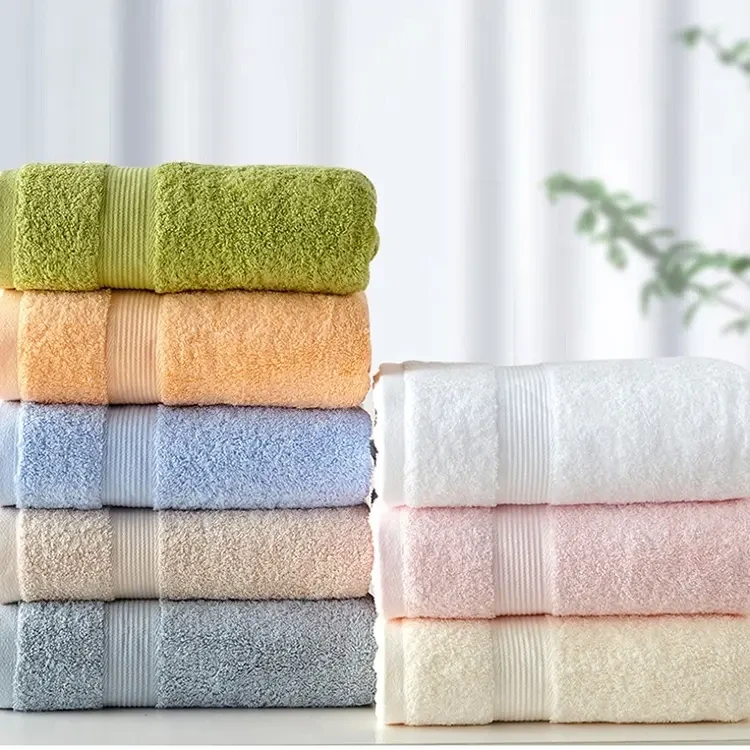 长绒棉（2毛巾+1浴巾）套装柔软吸水不掉毛
