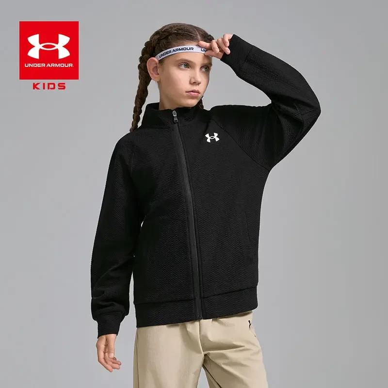 Under Armour/安德玛儿童新款时尚户外休闲长袖宽松透气运动外套