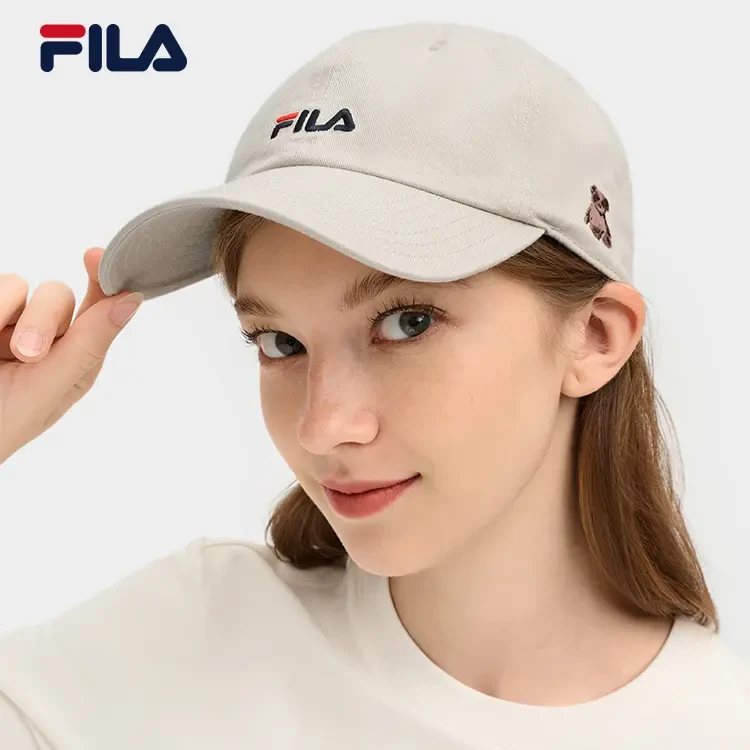 Fila/斐乐情侣款2025春新款休闲遮阳户外棒球运动帽F13U519234F