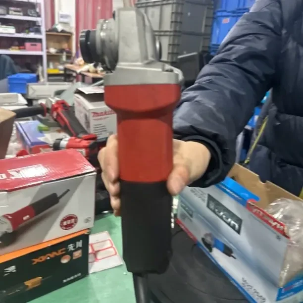 新款6档调速手持式大功率家用角磨机打磨机磨光机手磨