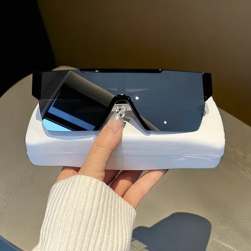 爆款小鬼同款时尚个性太阳镜大框男女款墨镜复古潮流新款防紫外线