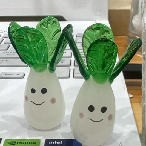 【敢敢烧琉璃专属】创意水晶蔬菜琉璃摆件家居装饰