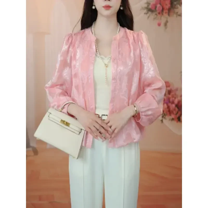 2025高级优雅时尚设计感显瘦衬衫-