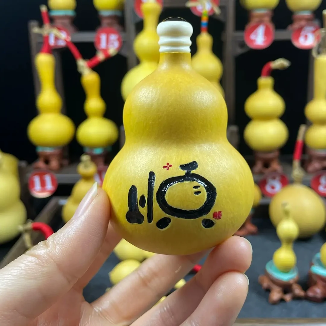 天然手工雕刻葫芦文玩手把件饰品