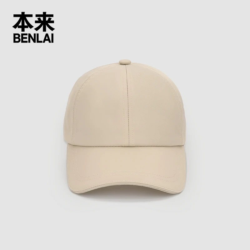 本来BENLAI户外休闲棒球帽2025春季新款休闲遮阳鸭透气纯色舌帽