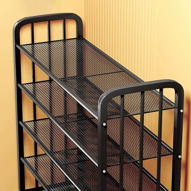 简易家用鞋架子门口多层防尘鞋柜宿舍室内鞋子收纳神器置物架进门