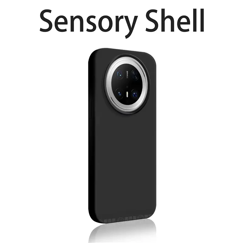 肤感适用华为mate70pro手机壳简约磨砂70pro+防摔高级感硅胶软壳