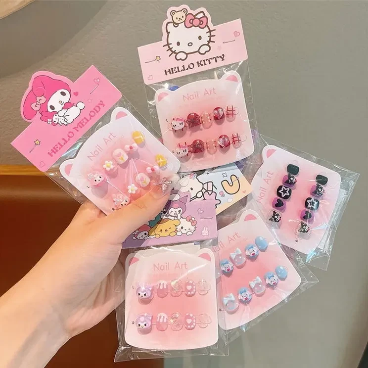 小童穿戴甲直播间对应号码下单