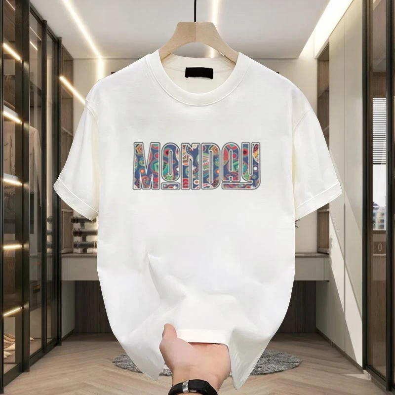 仓石一树美式痞帅短袖T恤男2025夏季潮牌街头宽松百搭半袖上衣ins