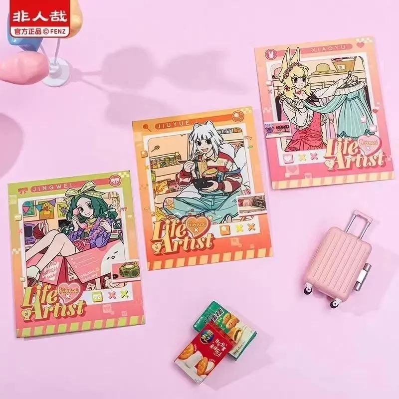 非人哉生活艺术家系列拍立得盲盒