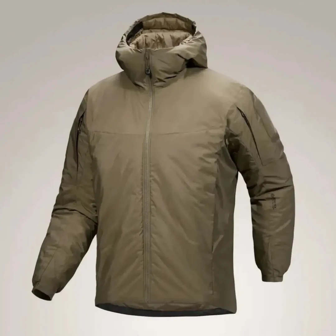 军版户外防风防水连帽棉服冬季加厚防寒保暖战术拉链外套