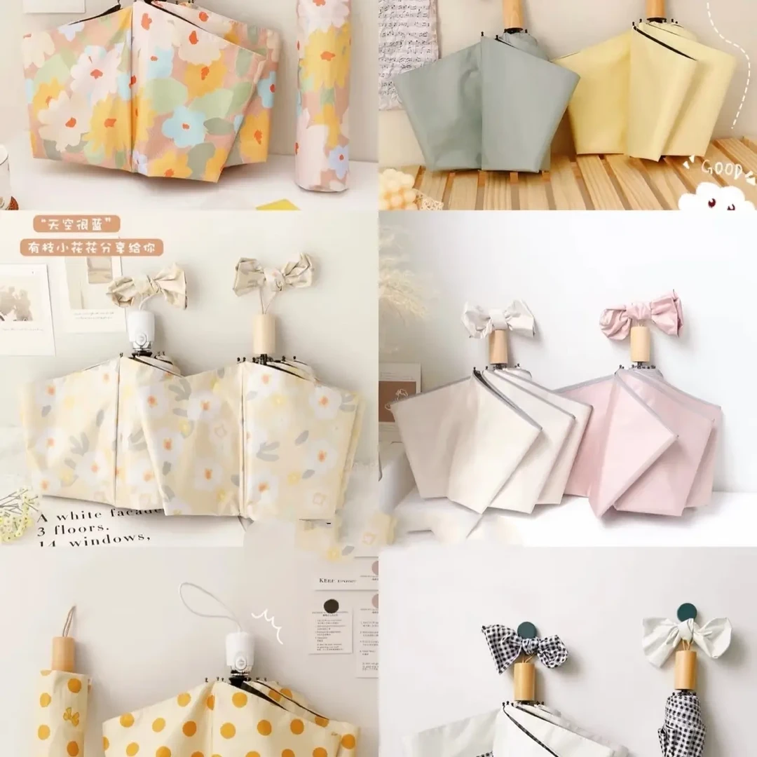 遮阳伞便携晴雨伞外单品牌高工八股手动折叠伞单把（001-100）