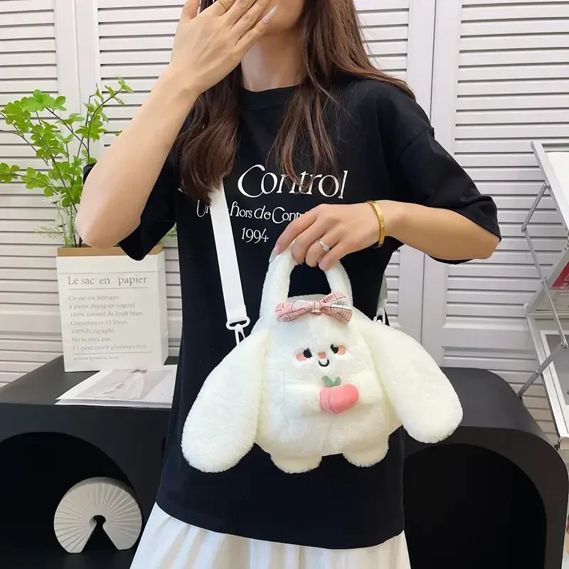 【小姐姐必备】可爱包包时尚礼物卡通动物毛绒玩偶单肩斜挎包Q757
