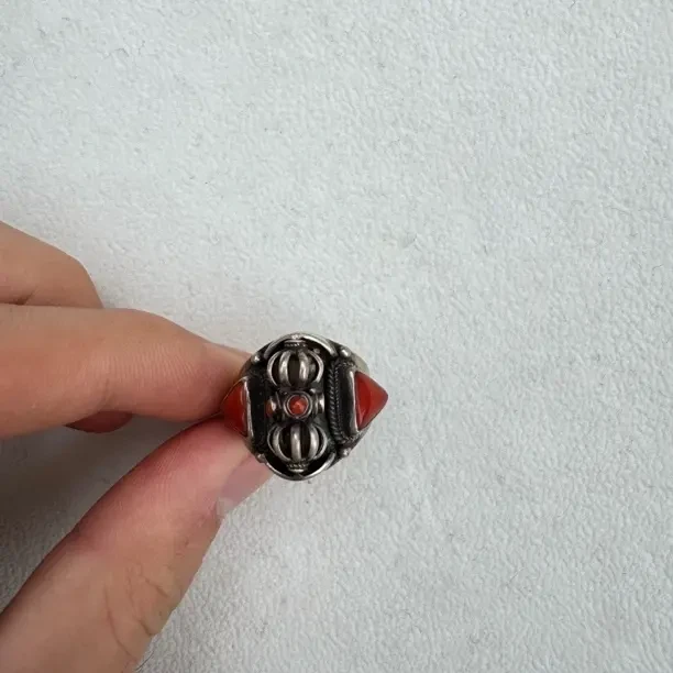 活口民族风金刚杵戒指