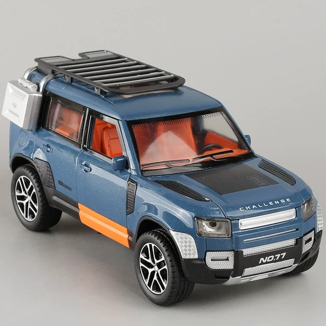 大号路虎卫士车模儿童惯性四开门声光玩具车男孩宝宝越野车模型新