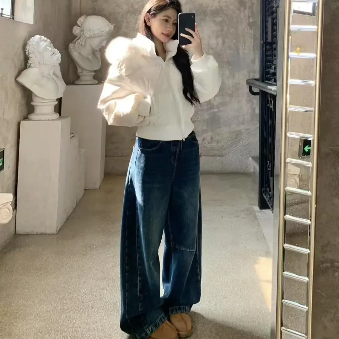 纯欲风秋冬显瘦气质显高百搭羽绒服