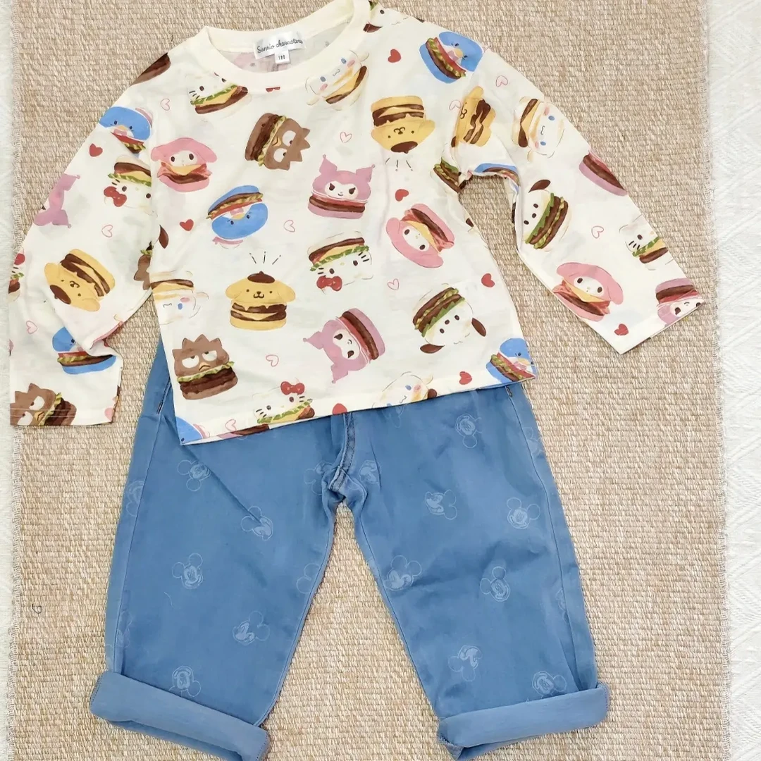 儿童卫衣长袖T恤印花可爱