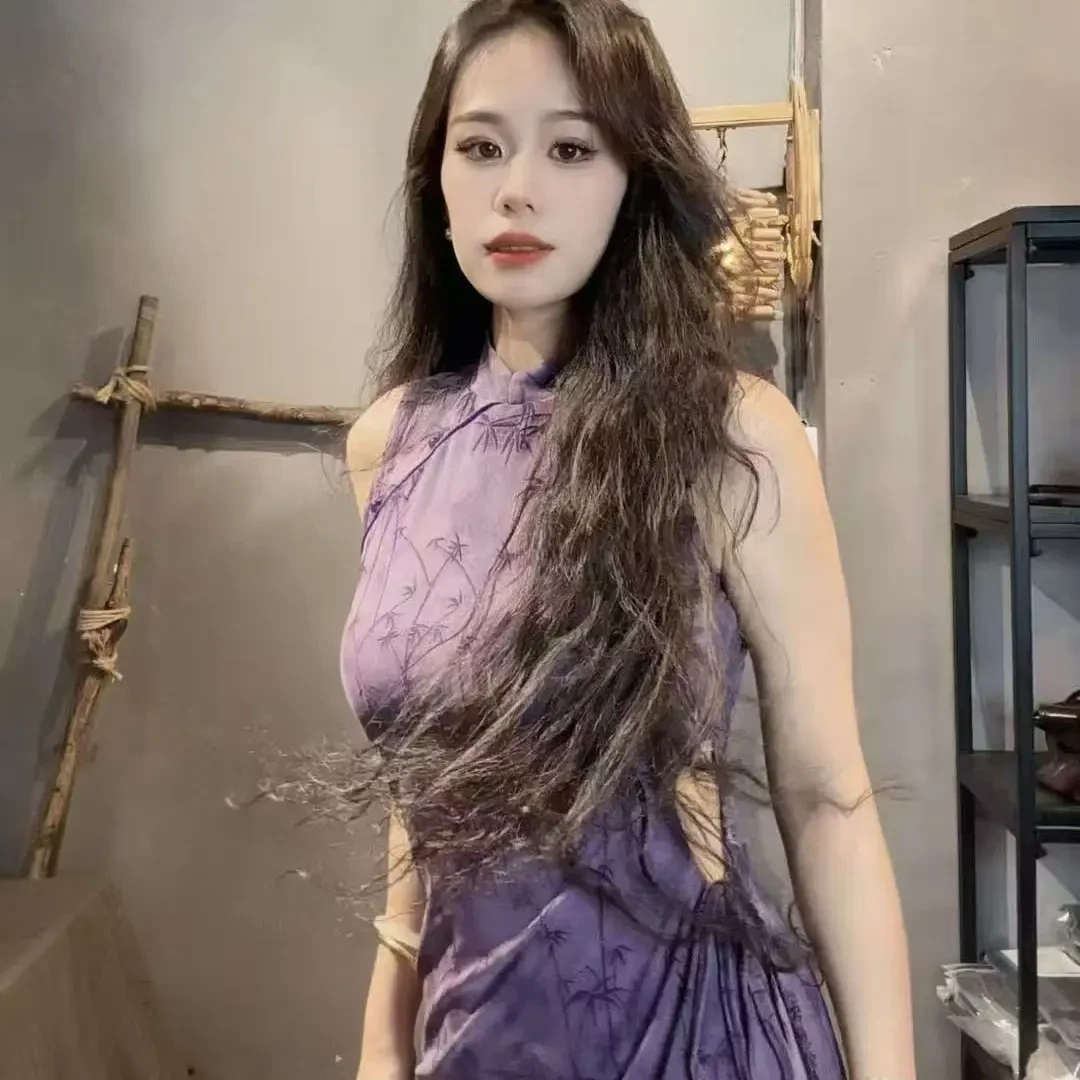 妍妍家新中式改良旗袍连衣裙
