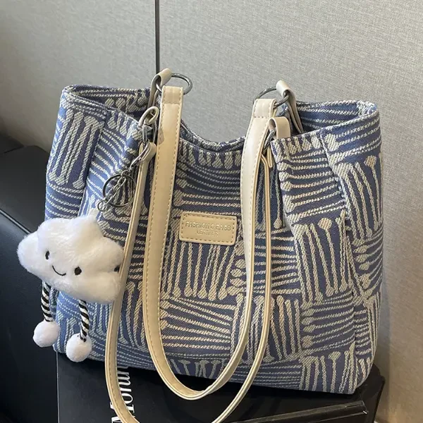 设计感大容量包包2025新款女士单肩包小众百搭通勤专用上班专用包