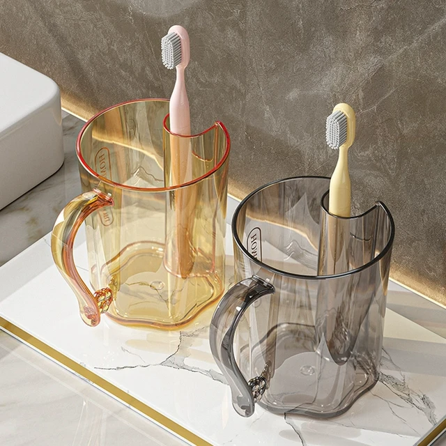 2024新款轻奢高颜值漱口杯子刷牙杯洗漱杯家用情侣牙具牙缸牙刷杯