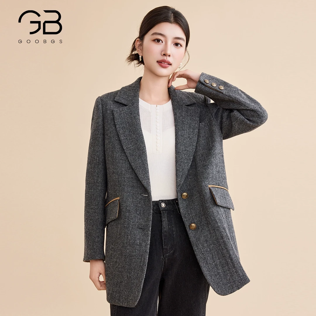 【九月专属 】谷邦GOOBGS 绵羊毛西装外套 G3356526-A