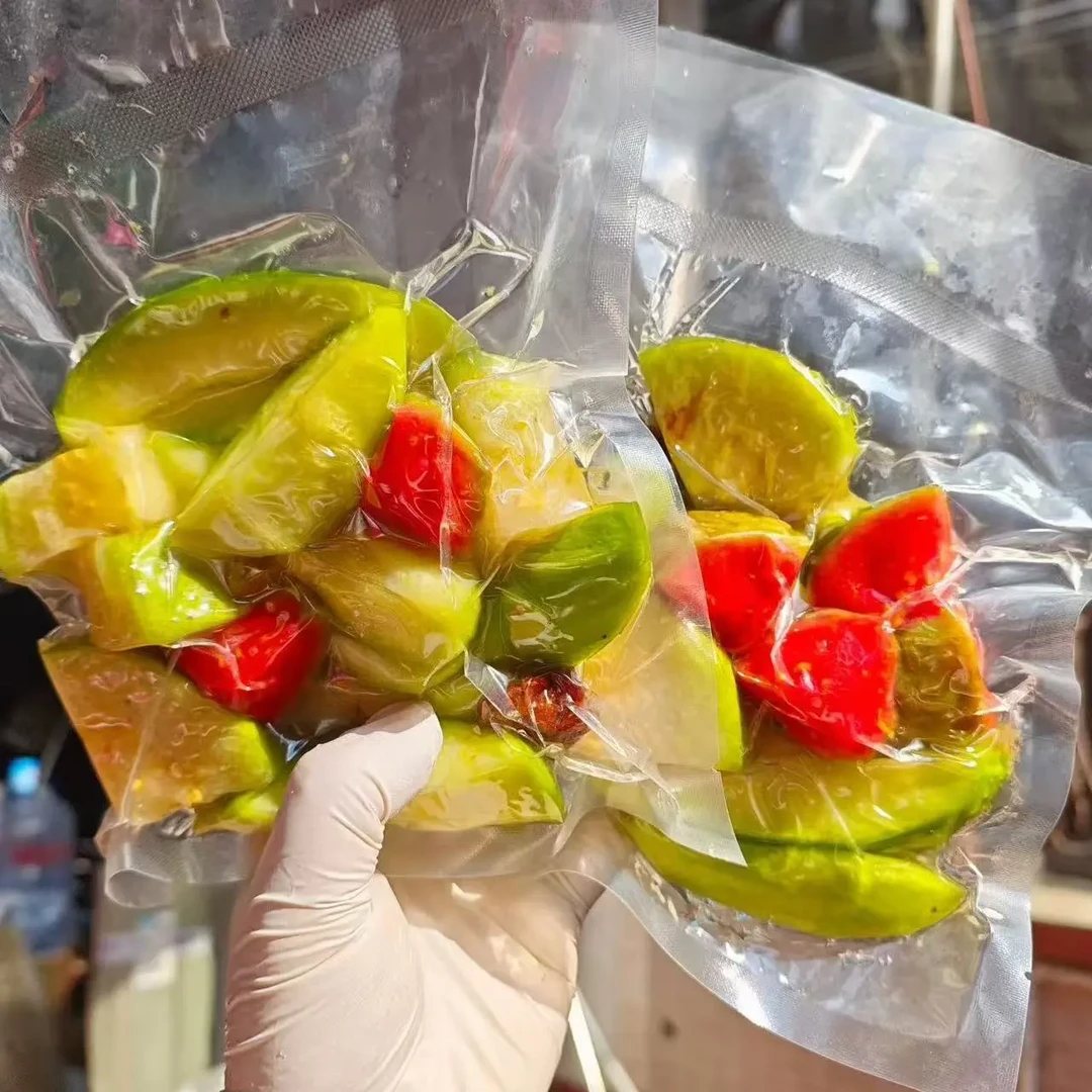 潮汕腌制拖青芒果酸甜脆口甘草梅汁即食新鲜水果拖桃李