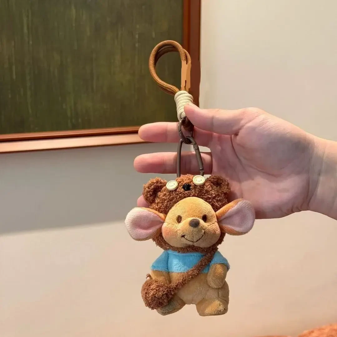 小豆毛绒公仔包包挂件汽车钥匙扣送女友闺蜜生日礼物小豆玩偶gh