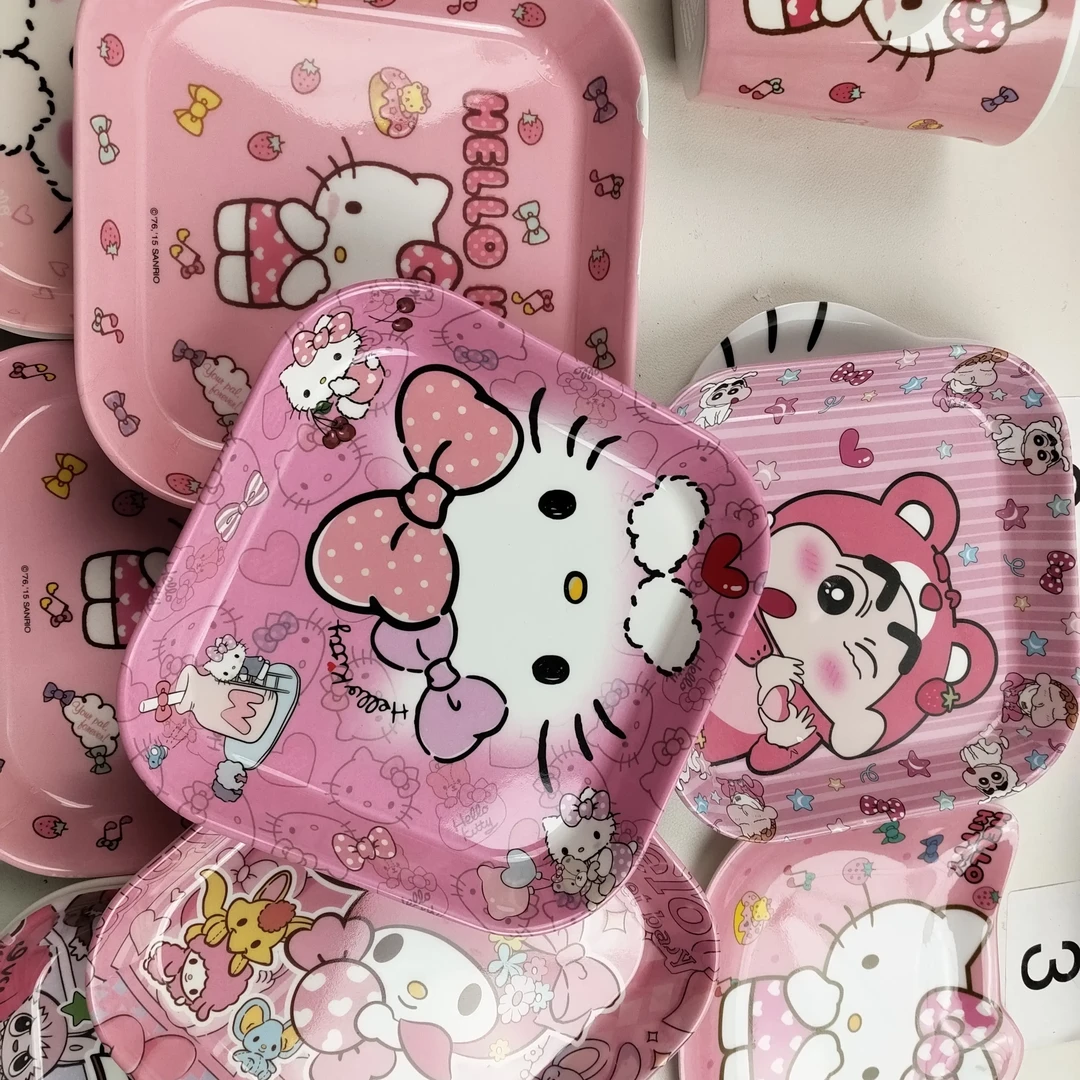 瑕疵方盘 15个随机发 kt美乐蒂 蜡笔小新 粉色小新 拉布布 大耳狗