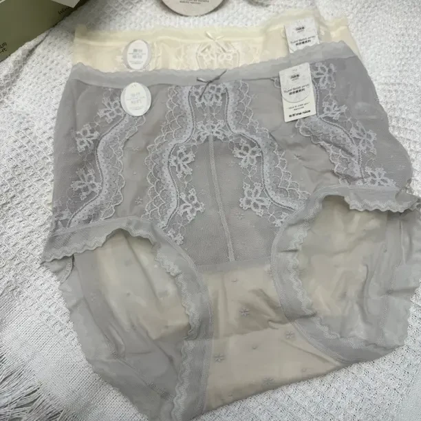 6277高腰蕾丝女士内裤柔软透气舒适三角底裤女款性感120-160斤