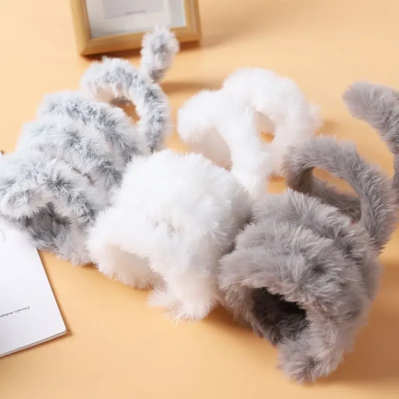 兔毛扭扭棒20mm加粗加密送眼睛小狗猫咪小熊手工制作小兔礼物