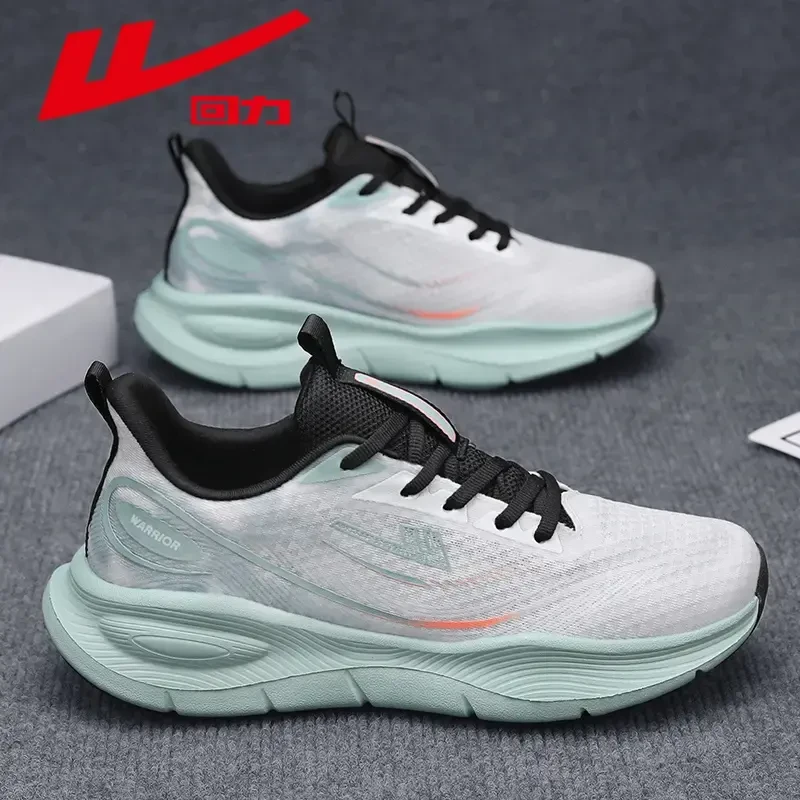 回力男鞋飞织网面运动鞋爆款2025新款夏季透气男士软底休闲跑步鞋