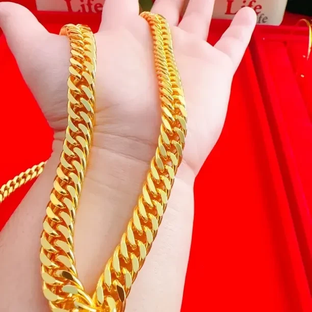 合金手链 MG 时尚粗男女同款项链 0.38g